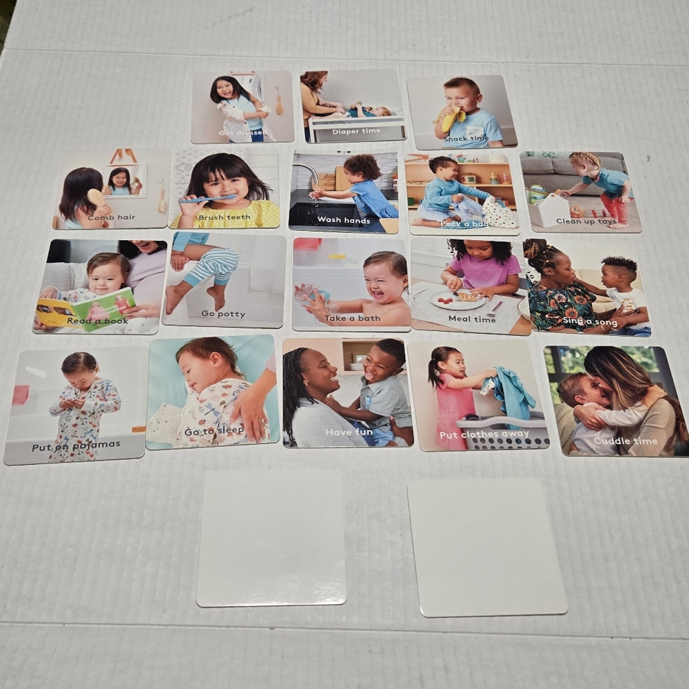 LOVEVERY Let's Map It Out Routine Cards from The Helper Playkit - Picture 2 of 16